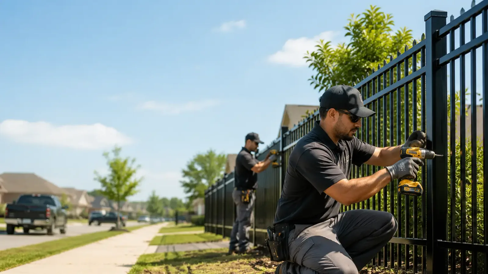 Metal Fence Installation in Weston, FL